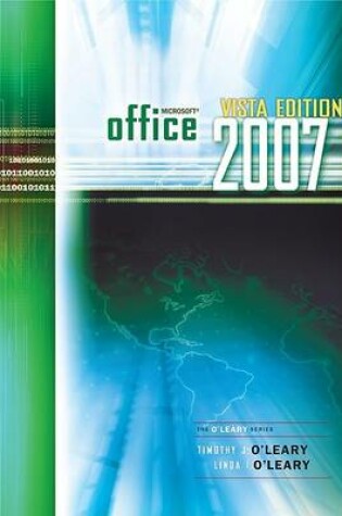 Cover of Microsoft Office Vista Edition 2007