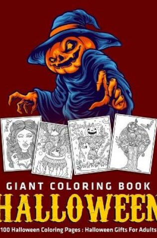 Cover of Giant Coloring Book Halloween