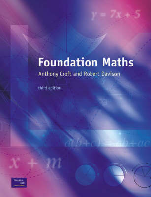Book cover for Foundation Maths with                                                 Practical Skills in Biomolecular Sciences