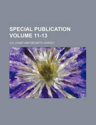 Book cover for Special Publication Volume 11-13