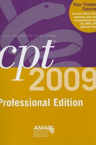 Cover of CPT 2009 Professional Edition