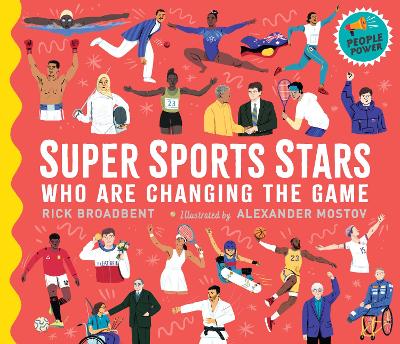 Book cover for Super Sports Stars Who Are Changing the Game