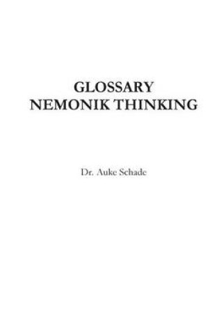 Cover of Glossary Nemonik Thinking