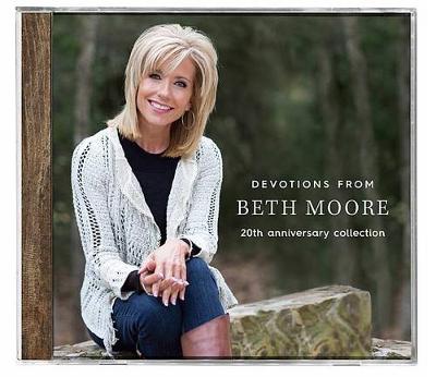 Book cover for Devotions from Beth Moore 20th Anniversary Collection