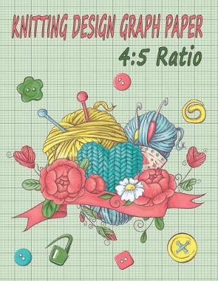 Book cover for Knitting Design Graph Paper 4