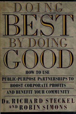 Cover of Steckel & Simons : Doing Well by Doing Good (HB)