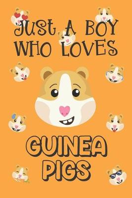 Book cover for Just A Boy Who Loves Guinea Pigs