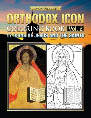 Book cover for Orthodox Icon Coloring Book Vol.2