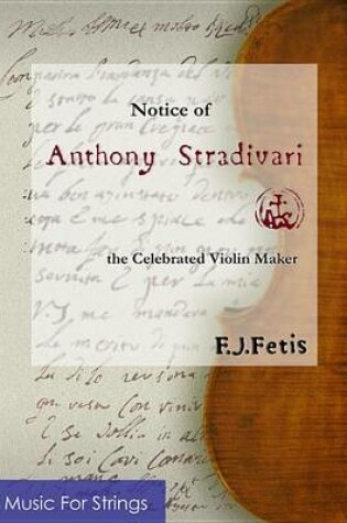 Cover of Notice of Anthony Stradivari