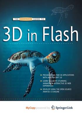 Book cover for The Essential Guide to 3D in Flash