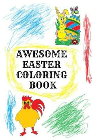 Cover of Awesome Easter Coloring Book
