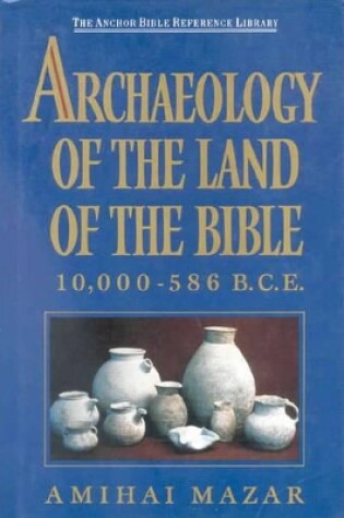 Cover of Archaeology of the Land of the Bible