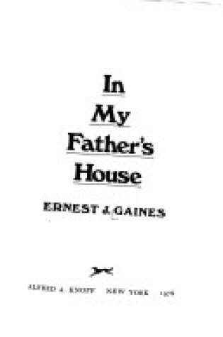 Cover of In My Father's House