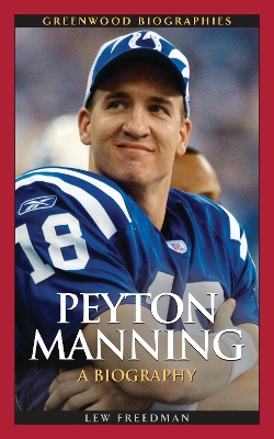 Book cover for Peyton Manning