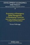 Book cover for Economics of Emergency Relief Management in Developing Countries