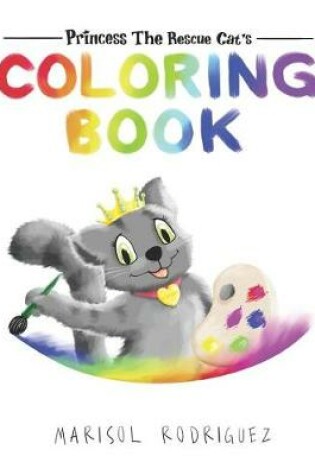 Cover of Princess the Rescue Cat, Coloring Book