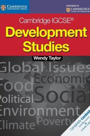 Cover of Cambridge IGCSE Development Studies Students book
