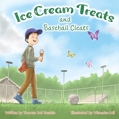 Book cover for Ice Cream Treats and Baseball Cleats