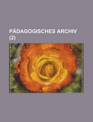 Book cover for Padagogisches Archiv (2)