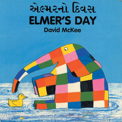 Book cover for Elmer's Day (English-Gujarati)