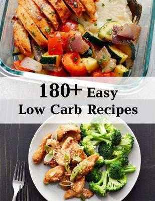 Book cover for 180+ Easy Low Carb Recipes