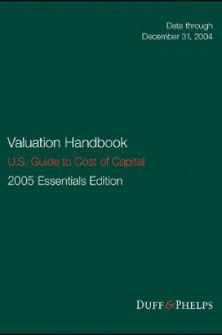 Cover of Valuation Handbook - U.S. Guide to Cost of Capital