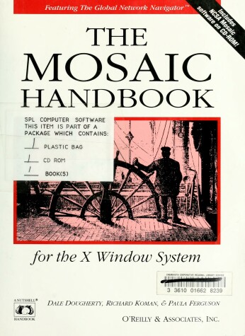 Book cover for The Mosaic Handbook for the X Window System