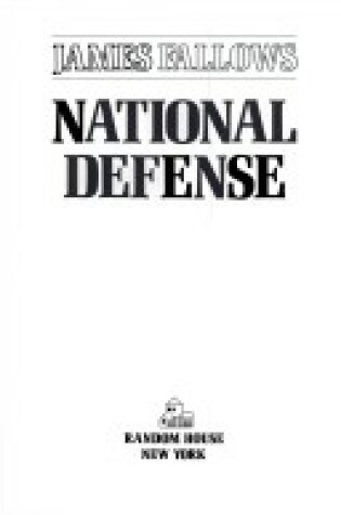 Cover of National Defense