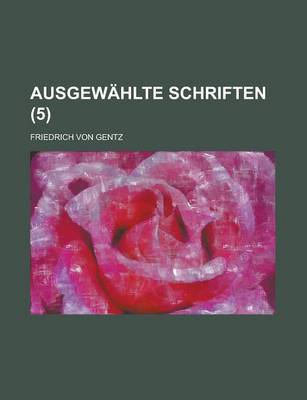 Book cover for Ausgewahlte Schriften (5)