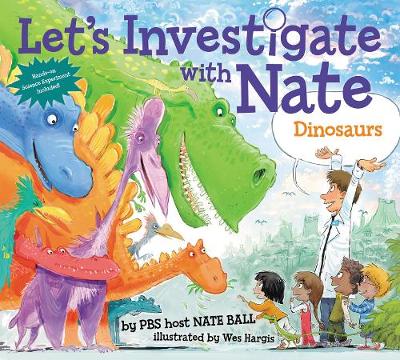 Book cover for Let's Investigate with Nate #3: Dinosaurs