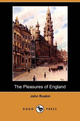 Book cover for The Pleasures of England (Dodo Press)