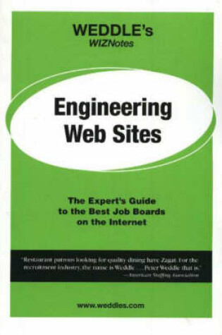 Cover of WEDDLE's WizNotes -- Engineering Web Sites