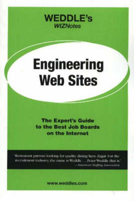 Book cover for WEDDLE's WizNotes -- Engineering Web Sites