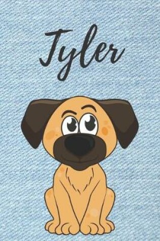 Cover of Personalisiertes Notizbuch - Hunde Tyler