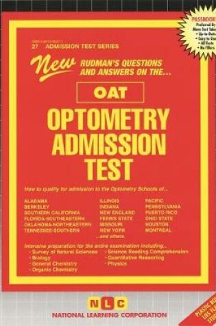 Cover of Optometry Admission Test (OAT)
