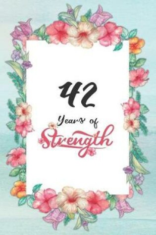 Cover of 42nd Birthday Journal