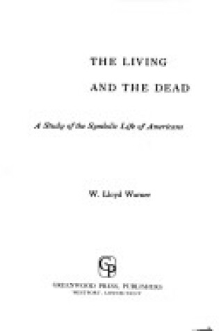 Cover of The Living and the Dead