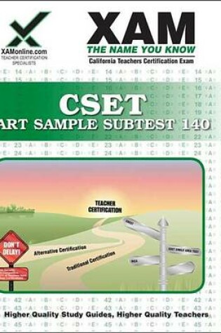 Cover of Cset 140 Art Sample Subtest