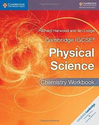 Book cover for Cambridge IGCSE® Physical Science Chemistry Workbook