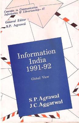 Book cover for Information India 1991-92