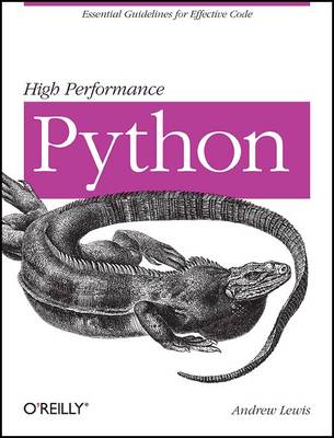 Book cover for High Performance Python