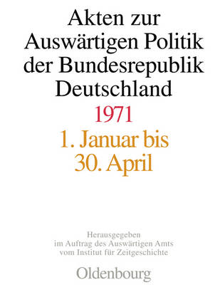 Book cover for Akten Zur Auswartigen Politik Der Bundesrepublik Deutschland 1971