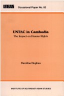 Book cover for Untac in Cambodia