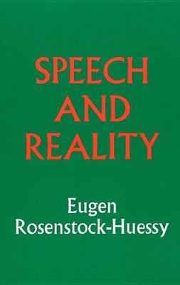 Cover of Speech and Reality