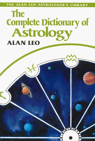 Cover of The Complete Dictionary of Astrology