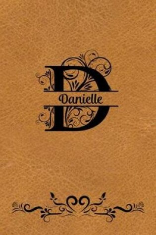 Cover of Split Letter Personalized Journal - Danielle