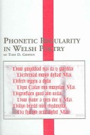 Cover of Phonetic Regularity in Welsh Poetry