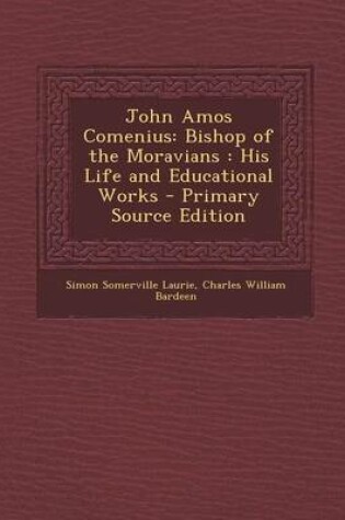 Cover of John Amos Comenius