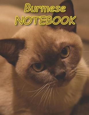 Book cover for Burmese NOTEBOOK