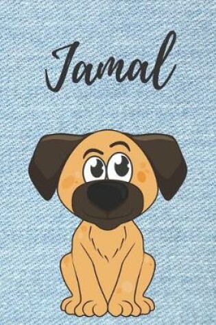 Cover of personalisiertes Notizbuch Hunde / Malbuch / Tagebuch / Journal / DIN A5 / Geschenk Jamal